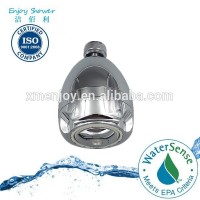 attractive price high pressure chrome plated overhead led rainfall shower head tap