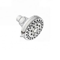 Chrome Plastic 5-function Rainfall Shower Head #C21152